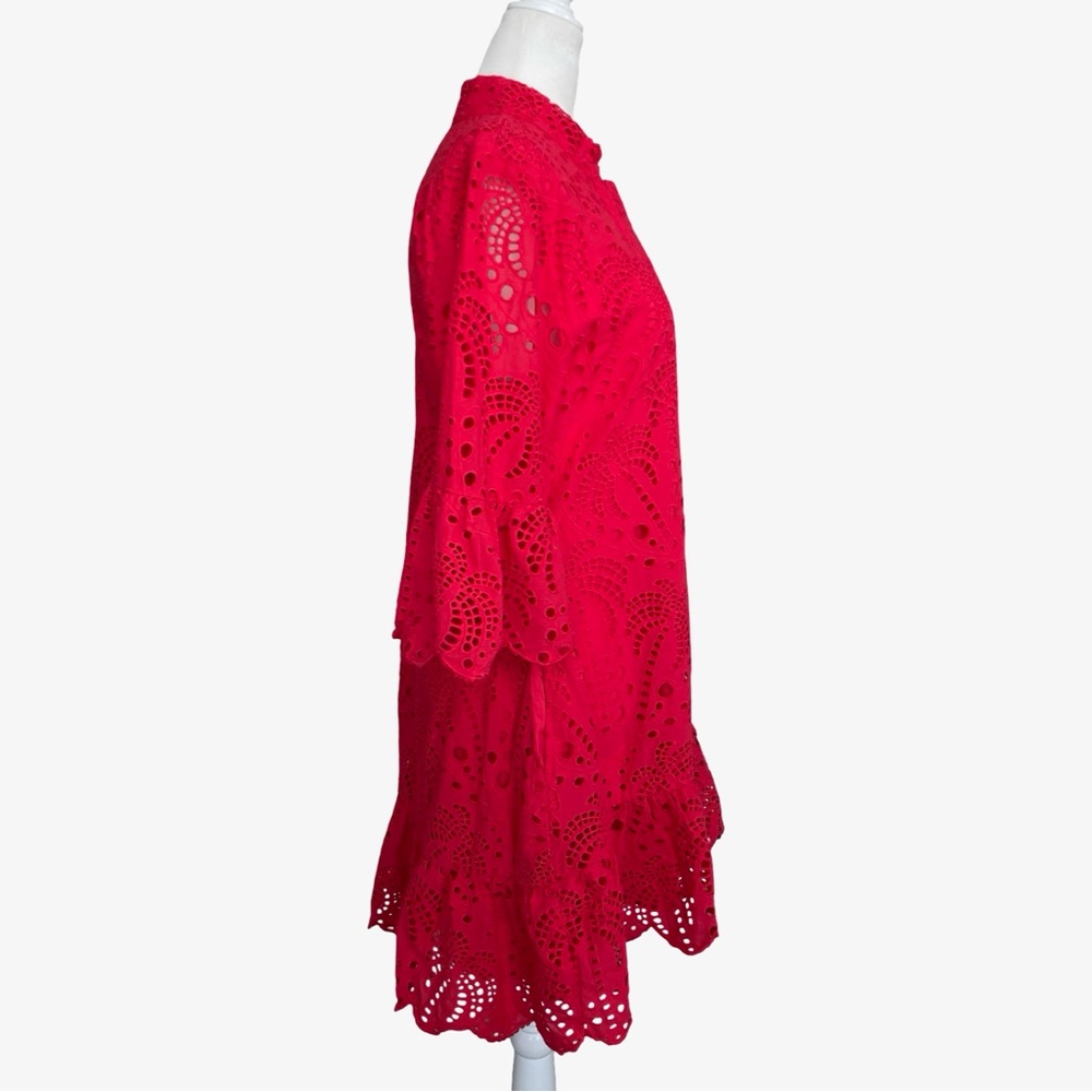 FARM Rio Red Mini Dress - Picture 4 of 14